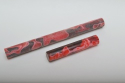 Acrylic blank strawberry crush 200mm x 18mm